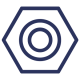 A nut and bolt for reapring appliances with text: 'qualified Engineers'