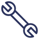 Spanner icon with text: 'Unlimted Callouts'