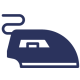 Iron Icon showing we cover small appliances with homes and tech
